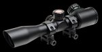Truglo Tru-Brite Rifle Scope 4x 32mm Illuminated Mil Dot Reticle Matte Black
