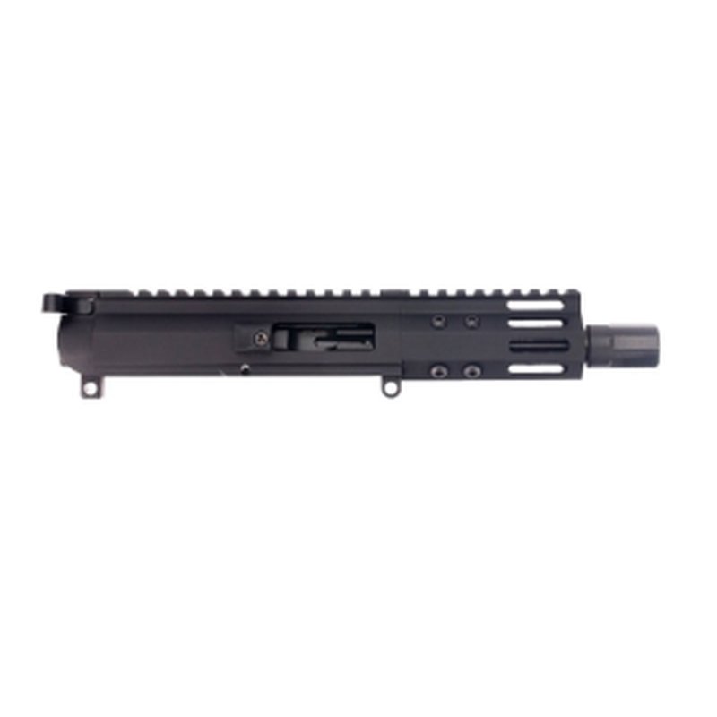 Foxtrot Mike 9mm, Rear Charging 5" Upper with Micro Blast Diffuser - FM9U-R54-B