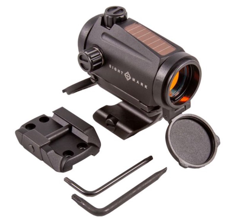 SELLMARK Sightmark Element Mini Solar Red Dot Sight 1x 3 MOA Eclipse System SM26041