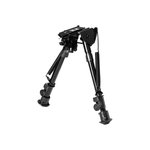 NcStar ABPGF Precision Grade Fullsize Friction Bipod Black 7-11" Steel/Aluminum W/Adapters