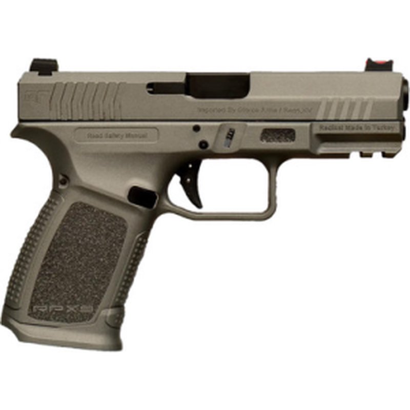 Gforce Arms Exodus 9mm Steel Slide 4.02" (15rd) RPX9 Glock Fiber Optic