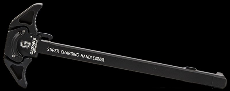 Geissele Automatics Super Charging Handle AR-10 Ambidextrous 7075-T6 Aluminum 05476B