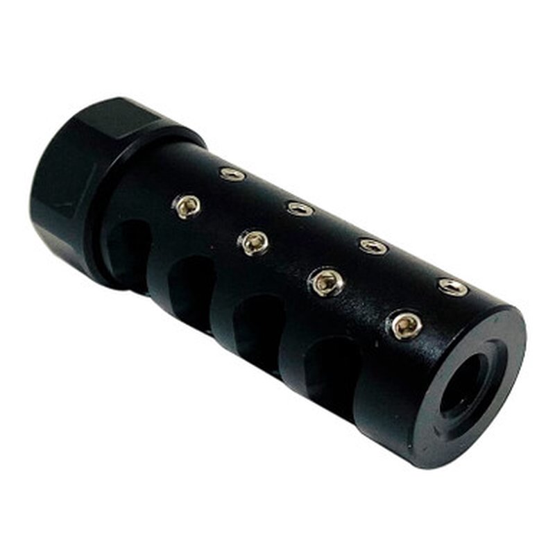 American Precision Arms Gen 3 Micro Bastard Muzzle Brake 9/16x24 .223 Cal Nitrided