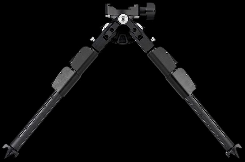MDT CKYE-POD Lightweight Double Pull Bipod Black Aluminum BTC ARCA/Picatinny Mount