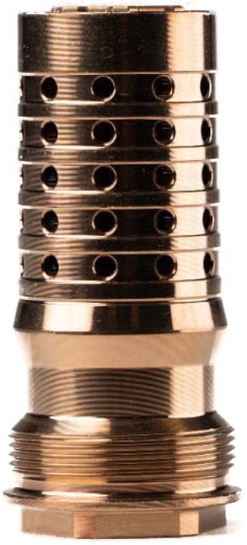 Q LLC Cherry Bomb Rear End XL Muzzle Brake M18.5x1 Fast Attach 8.6 Blackout
