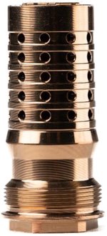 Q LLC Cherry Bomb Rear End XL Muzzle Brake M18.5x1 Fast Attach 8.6 Blackout