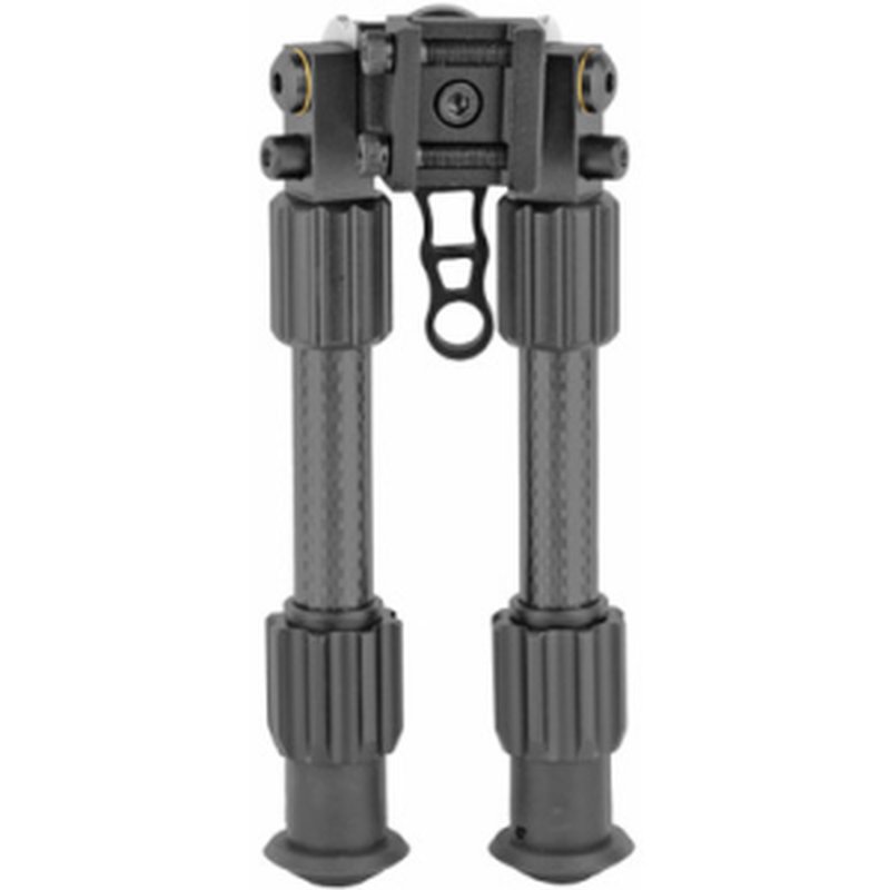 TruGlo Tac-Pod Carbon Railmount 6-9 in. Bipod Mount