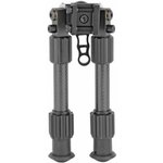 TruGlo Tac-Pod Carbon Railmount 6-9 in. Bipod Mount