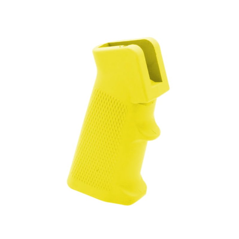 Tiger Rock AR-15/10 A2 Style Pistol Grip w/Screw & Lock Washer Cerakote Lemon Small