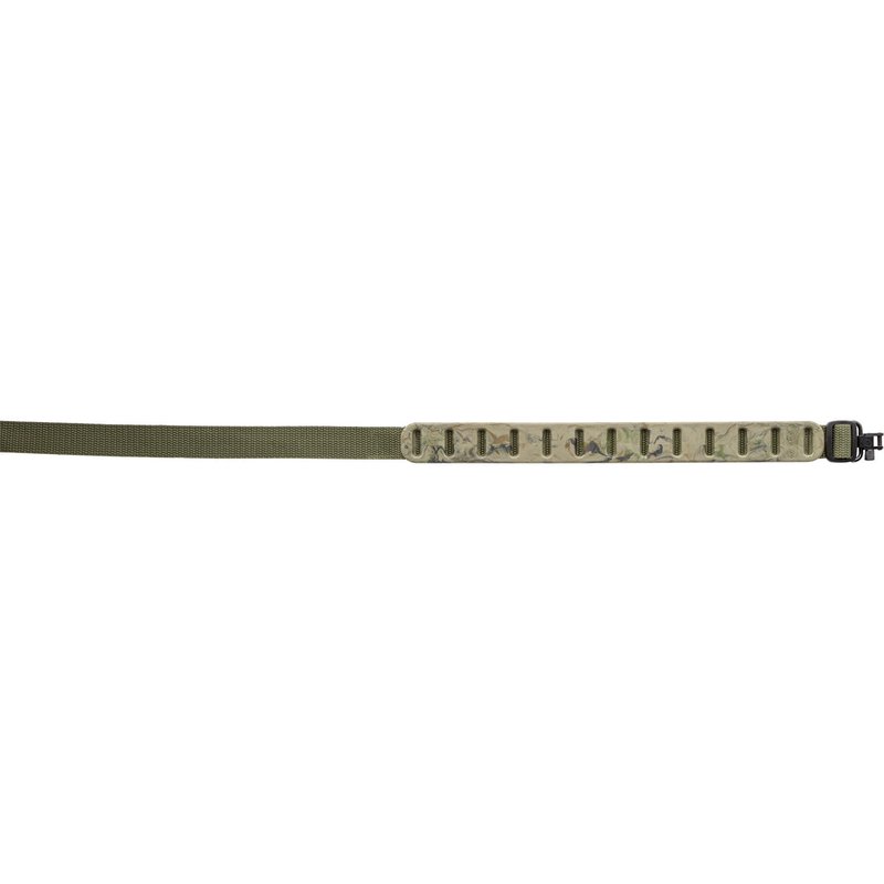 Quake Claw Slimline Rifle Sling Non-Slip Pad Hush Stalker II Swivels Camouflage