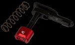 Strike Ambidextrous Magazine Release AR-15 M16 Mil-Spec Red Aluminum
