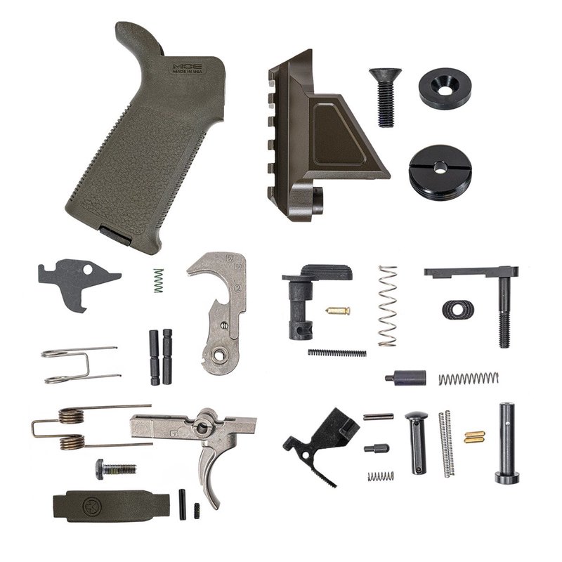 Palmetto State Armory JAKL Lower Build Kit MOE EPT w/o Brace ODG