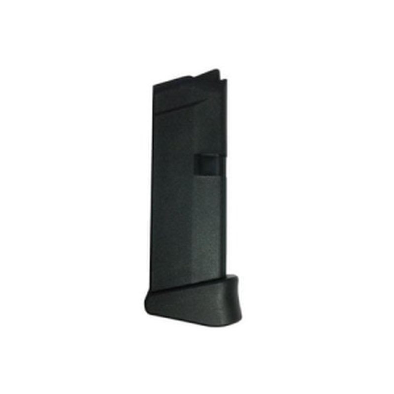 Glock G43 9mm 6-Round Factory Magazine with Finger Grip Extension