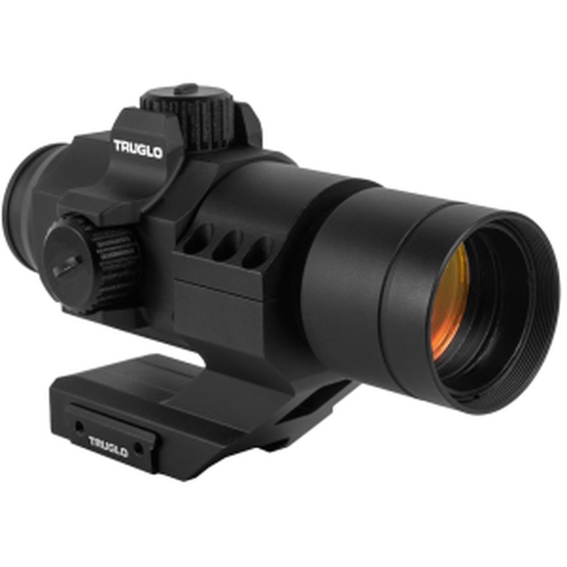 TRUGLO Ignite Red Dot Sight 1x 30mm 2 MOA Green Dot with Integral Weaver Base Matte Black