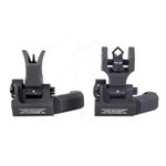 AR-15  Flip-Up 45 Degree Offset Sight Set Black