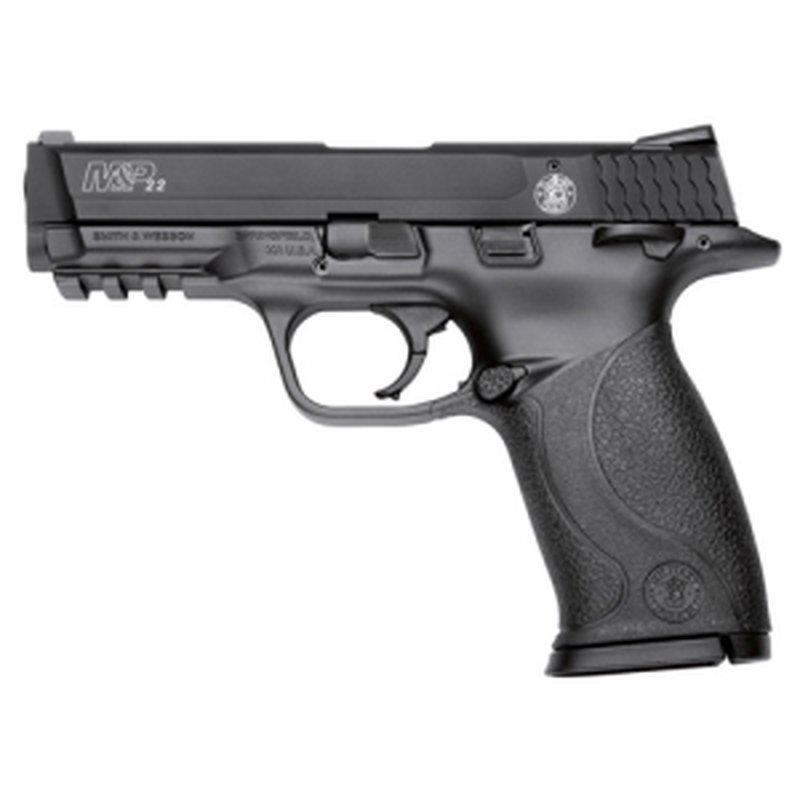 Smith & Wesson M&P22 Threaded Barrel 22 LR 4in Armornite Finish
