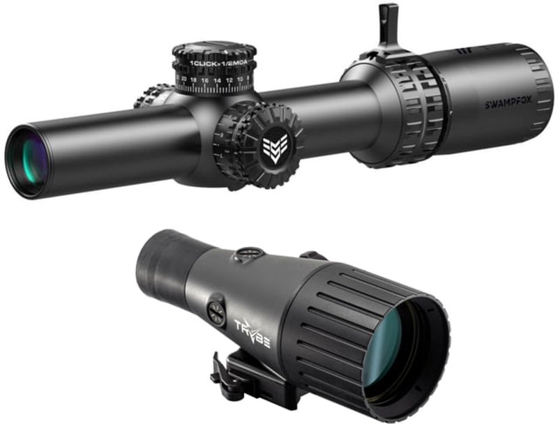 Swampfox Arrowhead LPVO 1-8x24 Rifle Scope 30mm Tube SFP