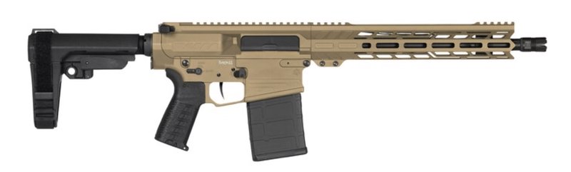 CMMG BANSHEE Pistol Mk3 12.5" Barrel 8.6 Blackout COYOTE TAN