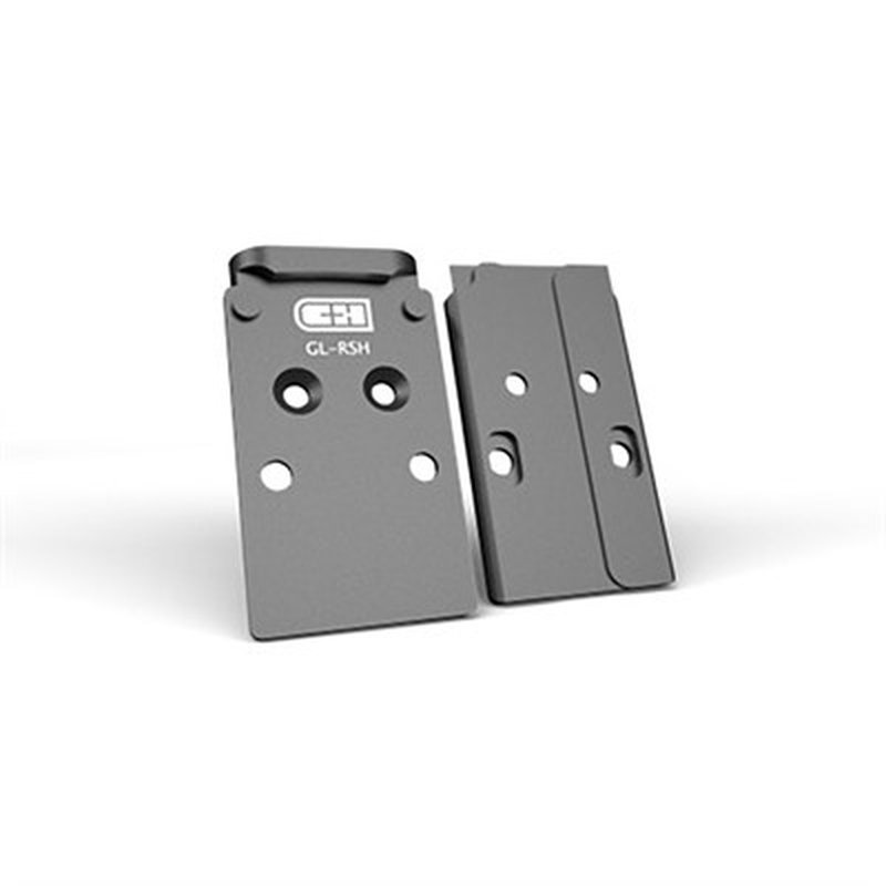 C&H Precision V4 MIL/LEO Glock Optic Adapter Mounting Plate