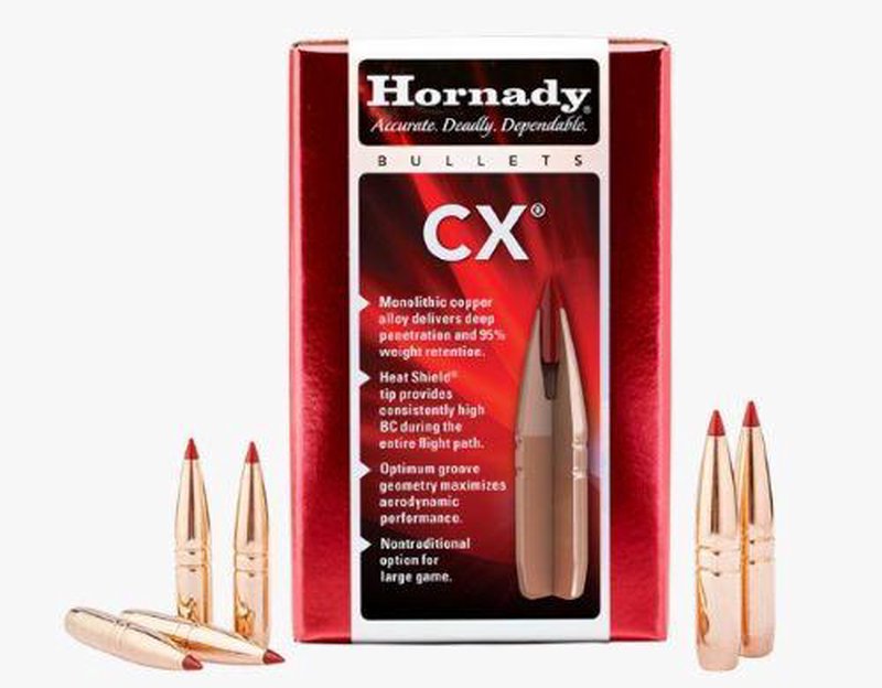 Hornady CX 112gr .257 Lead-Free Polymer Tip Bullets (50 Count)