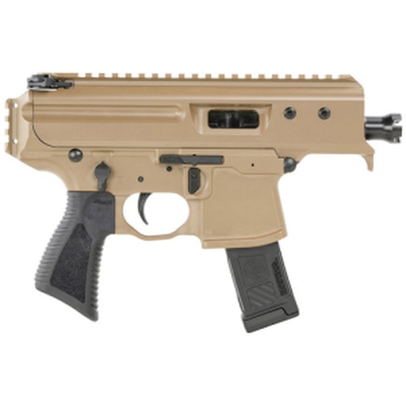 SIG SAUER MPX Copperhead 9mm 3.5" 20rd Pistol w/ Integrated Muzzle Brake - Coyote