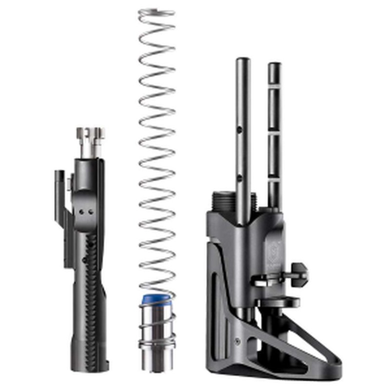 Maxim Defense SCW Gen 7 Standard Buffer Adjustable Stock AR-15 Black