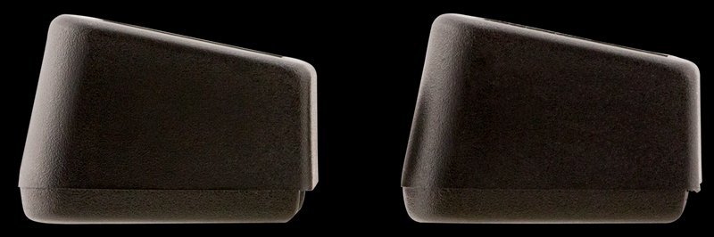 ProMag PM050 Extended Magazine Floor Plate Glock 9mm/40 S&W Black Polymer 2-Pack