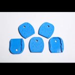 TangoDown Vickers Tactical Glock magazine floor plates 5-pack blue