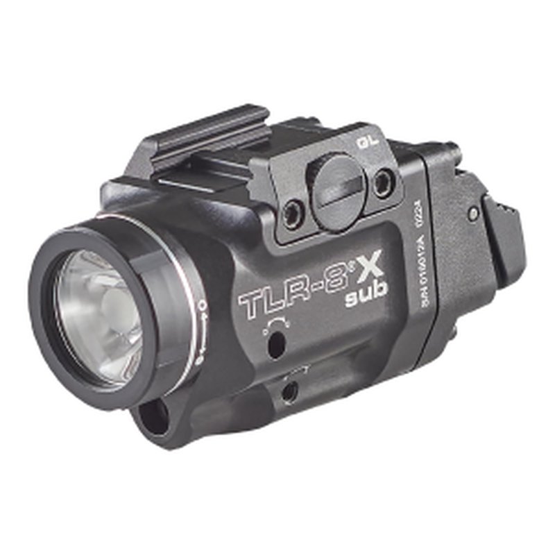 Streamlight TLR-8 X Sub White LED Tactical Weapon Light with Red Laser Glock 43X/48 MOS