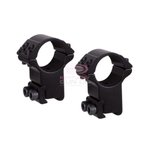 HAWKE SPORT OPTICS Hawke Match 1" Rings, High, 9 to 11mm, 2 pc.