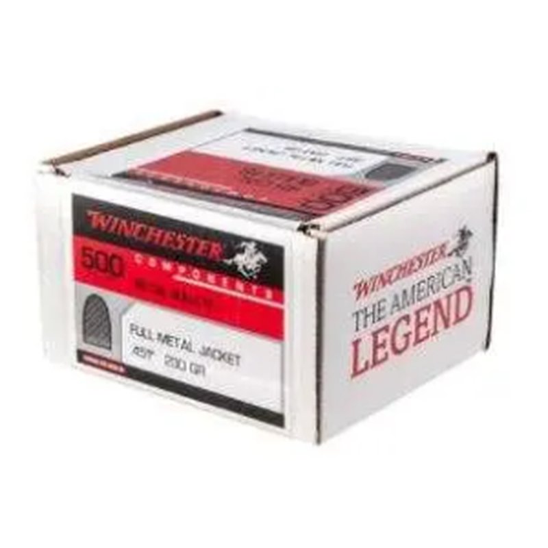 Winchester WB45HP230D .45 ACP JHP 230gr Notched Bullets - 500 ct Box