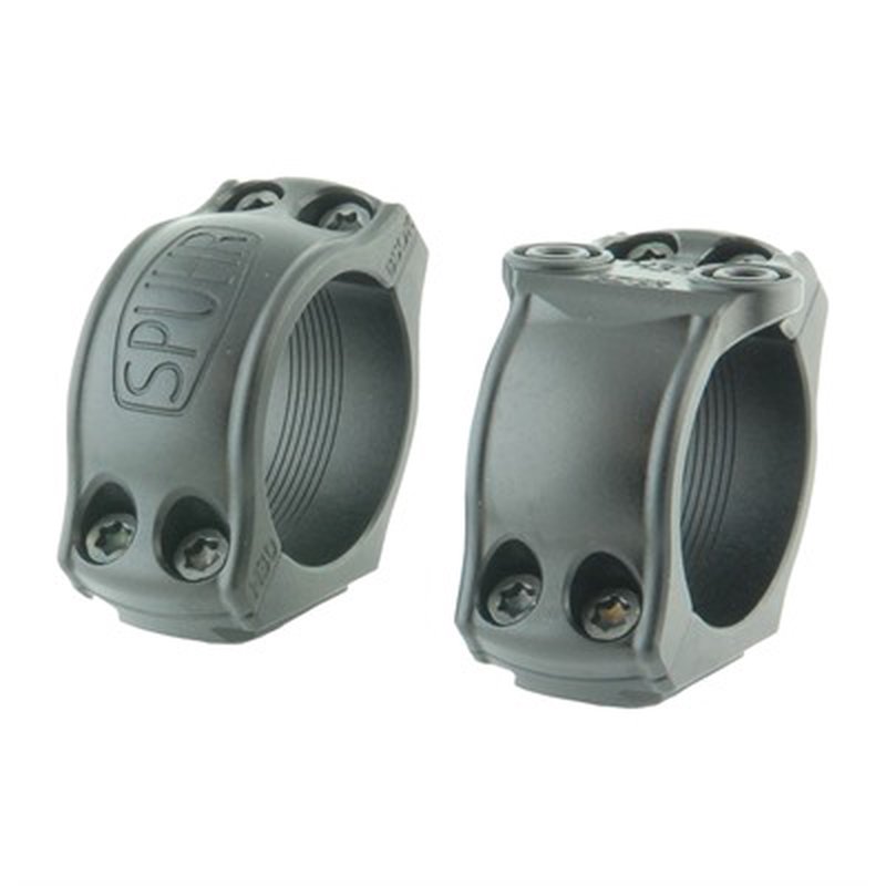 SPUHR Blaser Interface Rings Scope Ring Pair, Matte Black