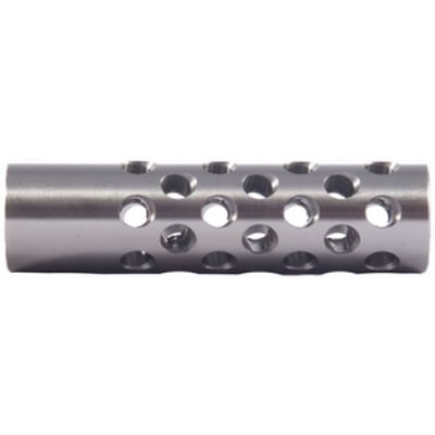 Keeno Arms #2 Muzzle Brake .22 Cal 9/16-24 Chrome Moly Silver (Universal)