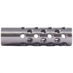 Keeno Arms #2 Muzzle Brake .22 Cal 9/16-24 Chrome Moly Silver (Universal)