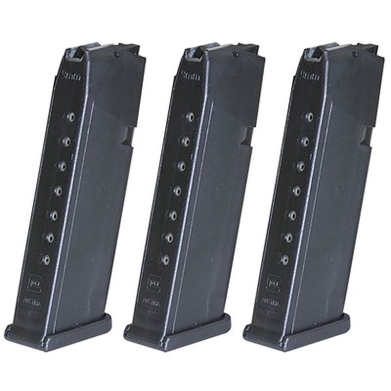 Glock 9mm Luger Magazine Glock 17/34 10-Round Black