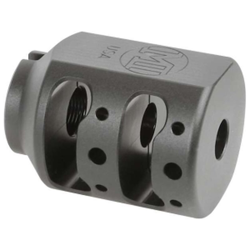 Midwest Industries MI Alpha Tank Brake M14x1LH Black AR-15 Muzzle Device