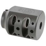 Midwest Industries MI Alpha Tank Brake M14x1LH Black AR-15 Muzzle Device