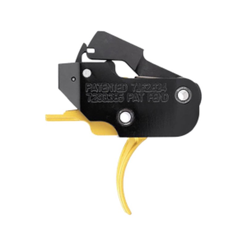 American Trigger Corp. AR Gold AR-15 Two Stage Trigger Curved