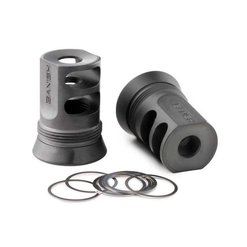 Banish Muzzle Brake 46 Caliber 11.68 5/8-24 Thread Pattern