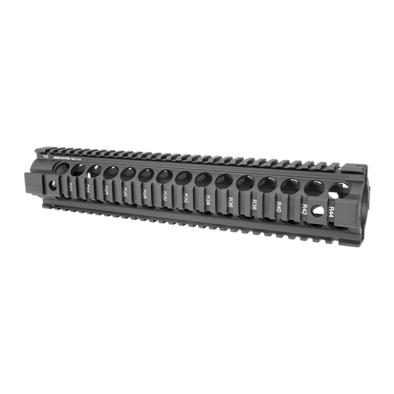 Midwest Industries Gen2 Two Piece Free Float Handguard, Rifle Length, Black MCTAR-22G2