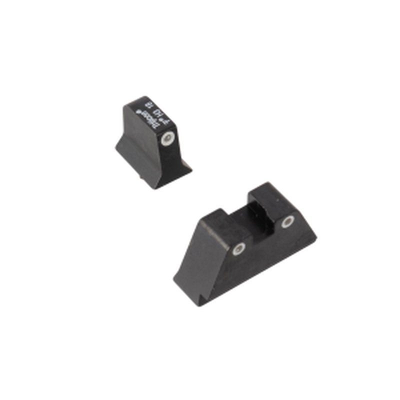 Trijicon Bright & Tough Night Sight Suppressor Set Glock - White/Green Front and White/Orange Rear