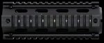 Aim Sports MT021 M4 Carbine-Length Drop-In Quad Rail Handguard Aircraft Aluminum Black Anodized
