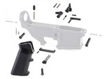 Tiger Rock AR-15 Lower Parts Kit LPK-17 Standard Grip & Trigger Guard (Black Matte)