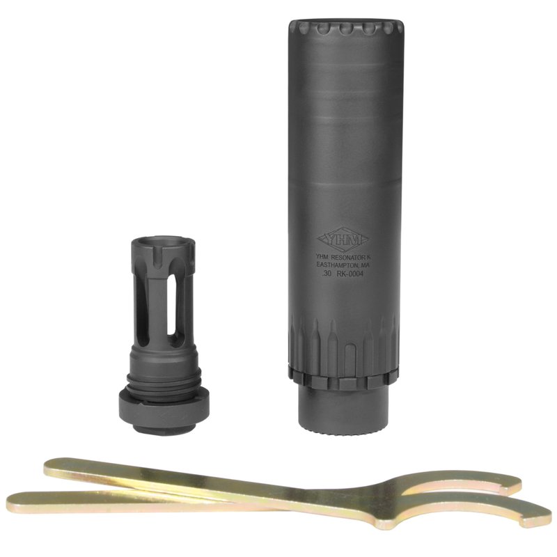 Yankee Hill Machine Company Resonator K Suppressor .30 Caliber with QD Mount 5/8x24 TPI