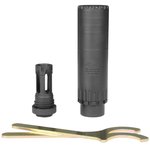 Yankee Hill Machine Company Resonator K Suppressor .30 Caliber with QD Mount 5/8x24 TPI