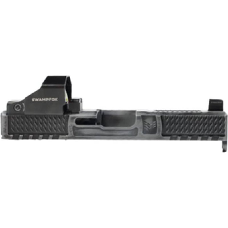 Swampfox Wolverine Slide WVS19-BWS Glock 19 Gen 3 RMR Cut Battleworn Gray