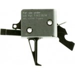 CMC Triggers 91507 Drop-In Flat Trigger with 3.50 lbs Draw Weight & Black/Silver Finish for AR-15/AR-10