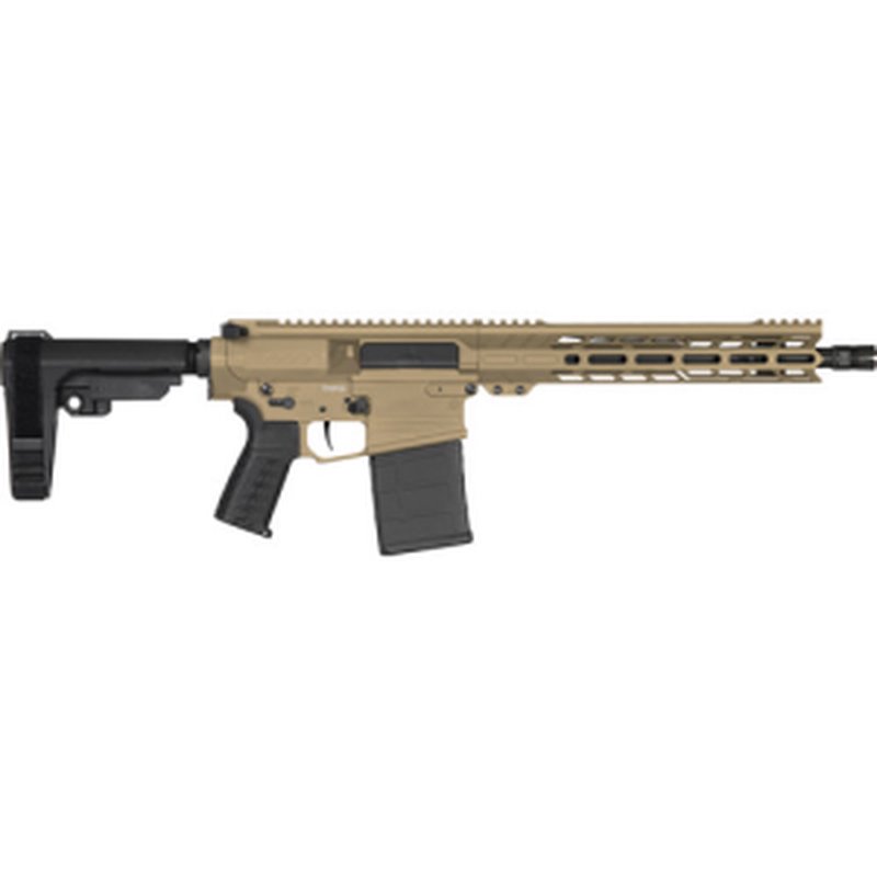 CMMG Banshee Mk3 308 Win 12.5in AR-15 Pistol - Coyote Tan