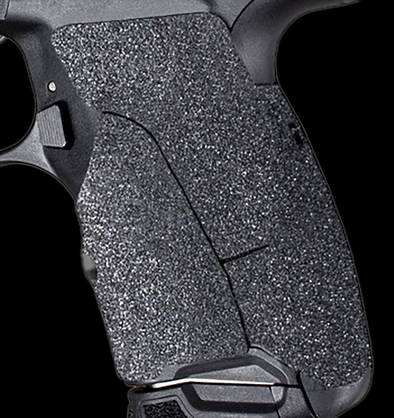 Hogue Wrapter 17979 Heavy-Grit Adhesive Grip Panels for H&K CC9 Black