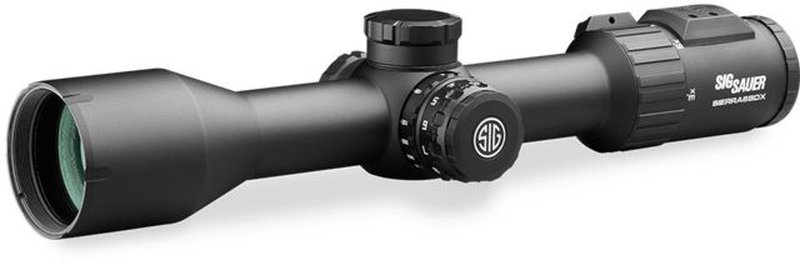 SIG SAUER Sierra6BDX 3-18x44mm Rifle Scope, 30mm Tube, SFP, BDX-R2